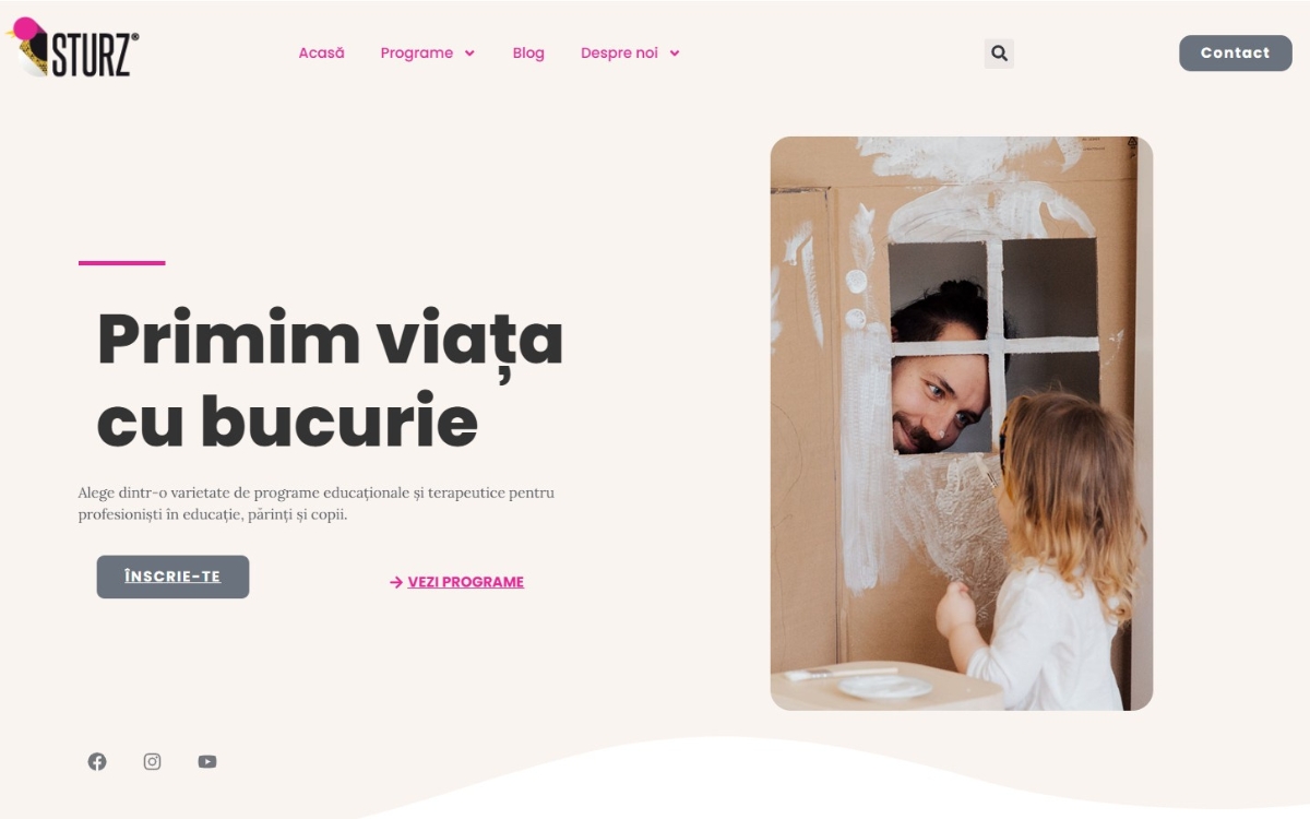 Captură din site-ul sturz.ro